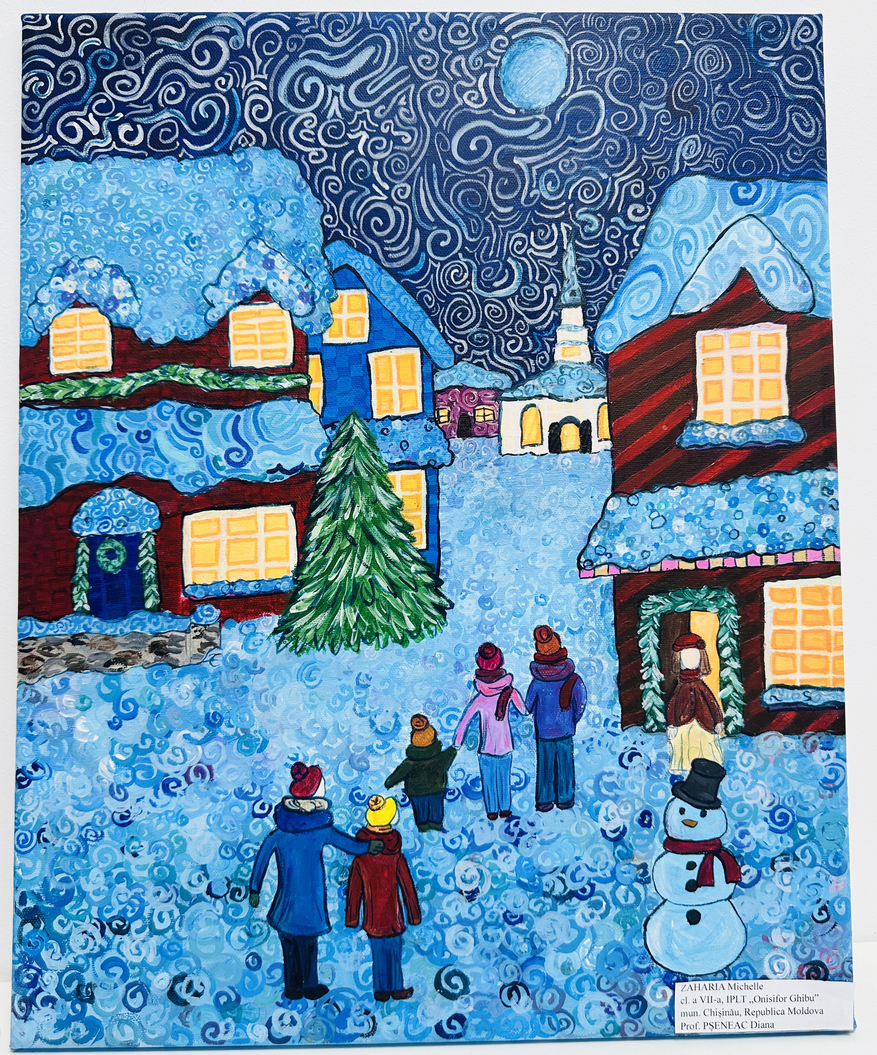 CASA IN STRAIE DE SARBATOARE.GIMNAZIU.